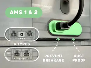 AMS 6pin Support and Dust Cover
