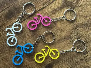 Bicycle Keychain Cruiser Bike Design