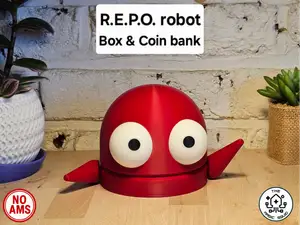 R.E.P.O. robot - coin bank & storage box