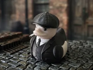 Peaky Blinders Duck, Gangster Duck, Cruise Jeep