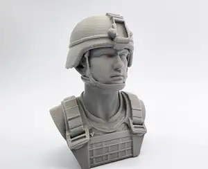 Male Army Soldier Bust