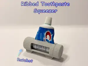 Ribbed Toothpaste Squeezer - Ratcheted