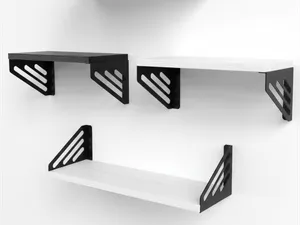 Double-Rotation Shelf Brackets