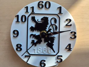 TSV 1860 Uhr - Wanduhr - Tischuhr