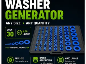 Unterlegscheiben & Rollen Generator