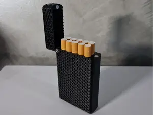 Scatola portasigarette con chiusura magnetica