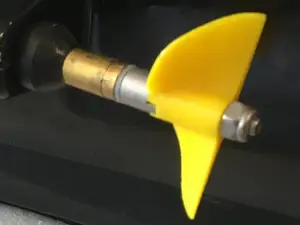 Rc drive dog for 4mm shaft 40mm diameter propeller
