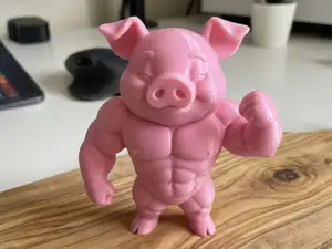 Muscular Pig (Physical 100 Animal Edition)