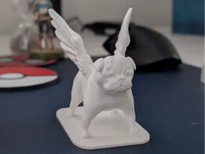 Pug with wings