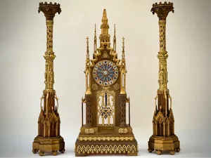 Kit 011:Pendule à la cathédrale d'époque Charles X