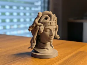 Medusa Gorgon Bust Statue | Greek Mythology Decor