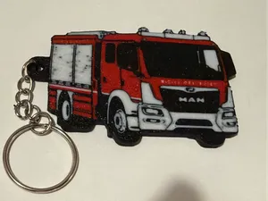 Camion vigili del fuoco Man con tag rfid