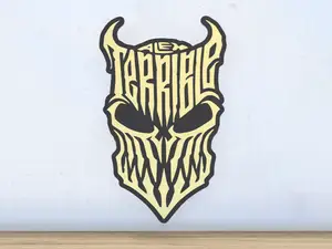 Alex Terrible - Layered - Word Wall Art