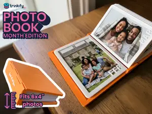 Month by Month Photo Book – 4x6" Photo Album x12