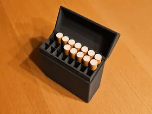 Rolled Cigarette Box with Strong Hinge