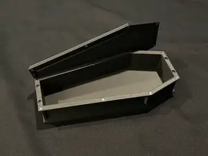 Gothic Coffin Magnetic Box - Office Org - Trinkets