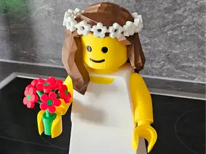 Brick Man, Women Braut 20cm