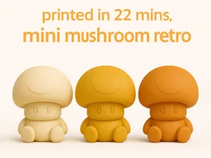 Mini Mushroom – Inspired by Retro Games