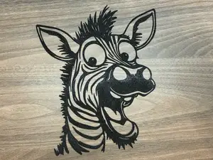Zebra decoration