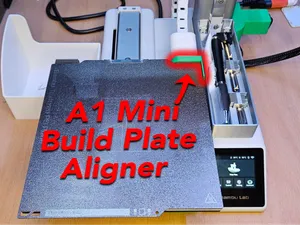 A1 Mini Simple Build Plate Aligner - UPDATED
