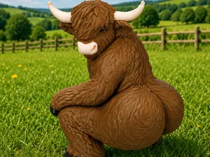 The Twerking Highland Cow