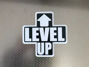 Panneau 3D Level UP