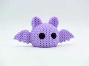 Knitted Halloween Bat