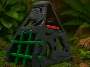 Playground Mountain hide and climb, Reptile decor