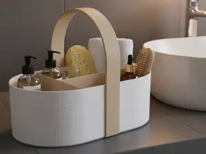 Scandinavian Bath / Kitchen / Basket Organiser