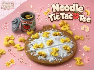 Noodle Tic Tac Toe!