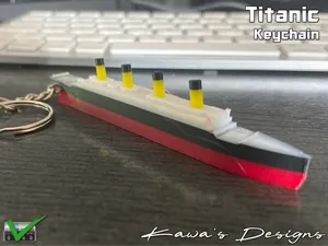 Titanic Keychain