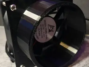 80mm Fan to 3 Inch Duct Flange Adapter