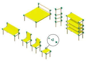 Modular Furniture Connector Joint