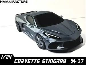 CORVETTE STINGRAY 1/24 SCALE MODEL