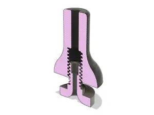 Screw-locked Creality Space Pi Filament Guide