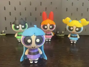 飞天小女警 碧丝Bliss，（分件打印，无需AMS,9cm)