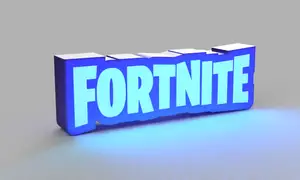 Fortnite Logo LED Lightbox