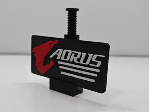 Adjustable graphic card holder Gigabyte Aorus