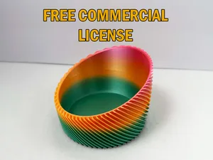 Modern Spiral Catch all bowl