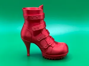 Winter pumps with buckle - shoes and footwear