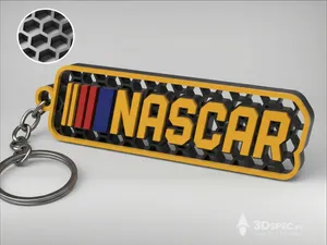 NASCAR | Honeycomb Speed Edition keychain