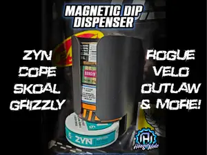 Magnetic Zyn / Dip Can Full Roll Dispenser