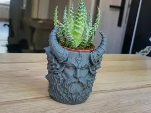 Svarozhits planter pot Svarozhich slavic god