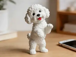 Standing Bichon Frise Figurine(Poodle)