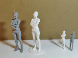 Judy Alvarez Figure, 120mm, 60mm & 30mm scales
