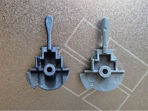 Delta P-type shower handle insert