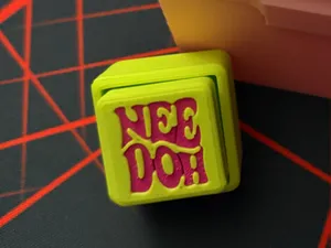 2 Color NeeDoh Fidget Clicker
