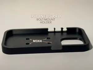 iPhone 15 Pro Bolt-Mount Holder
