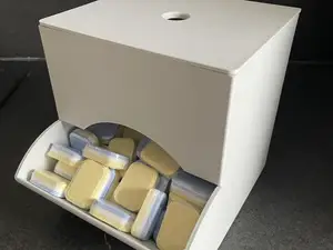 Dishwasher Tabs Dispenser / Gravity Storage Bin