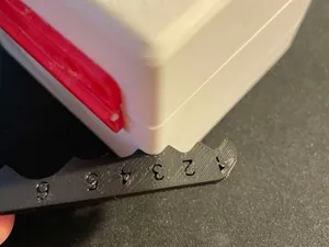 Edge roundness meter